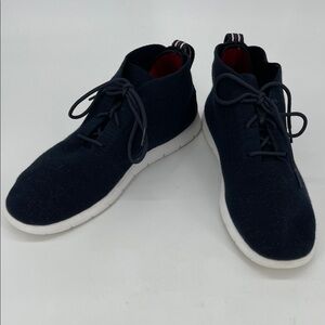 UGG Freamon Hyperweave Navy Chukka Boots Men Size 11.5
